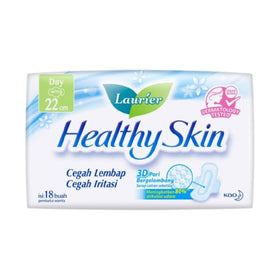 Laurier Healthy Skin 22cm 18 Pads