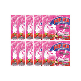 Pop Ice Strawberry Plan 10X25Gr