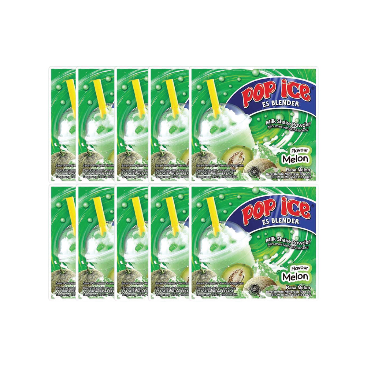 Pop Ice Melon Renceng 10X25Gr