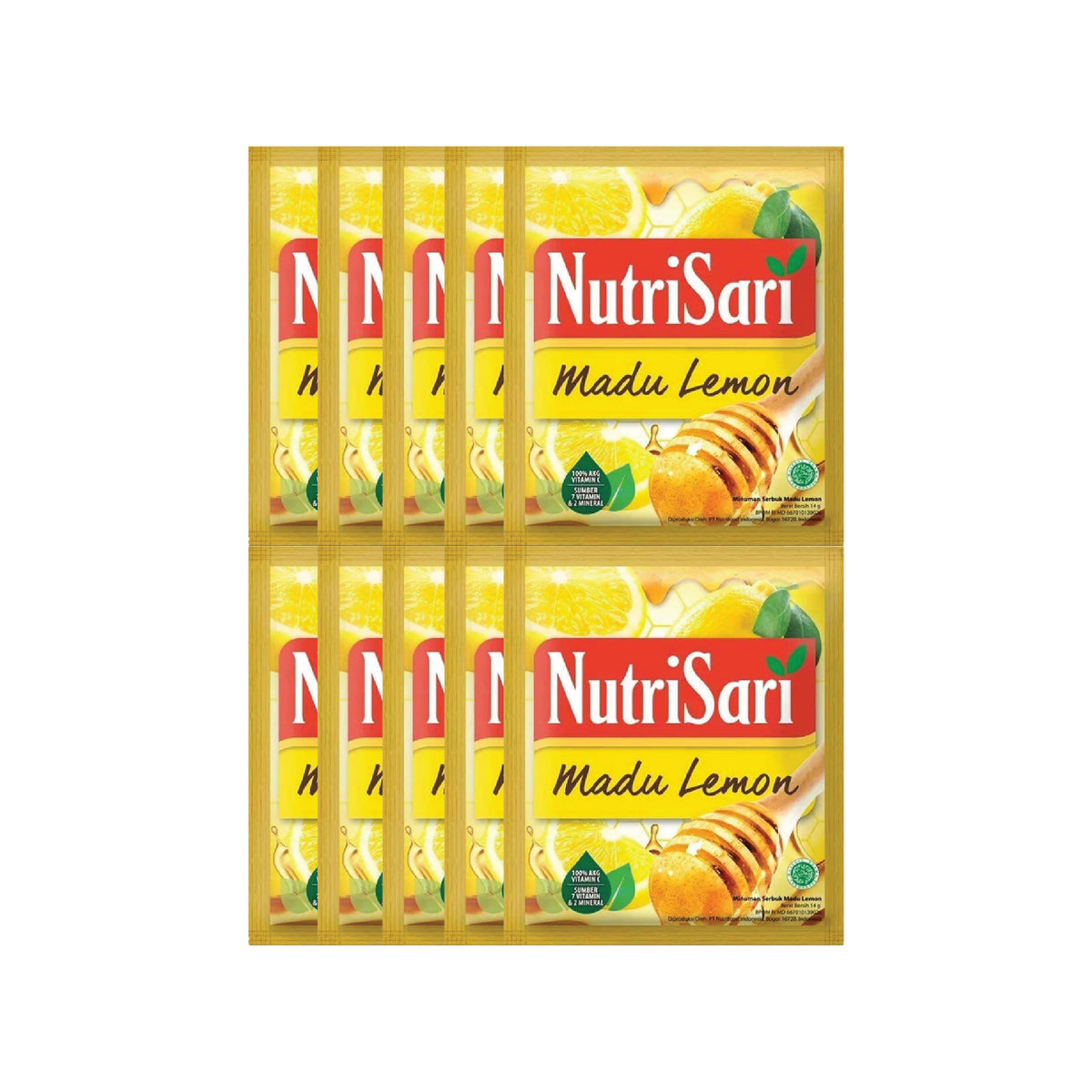 Nutrisari Honey Lemon Honey 10X14Gr