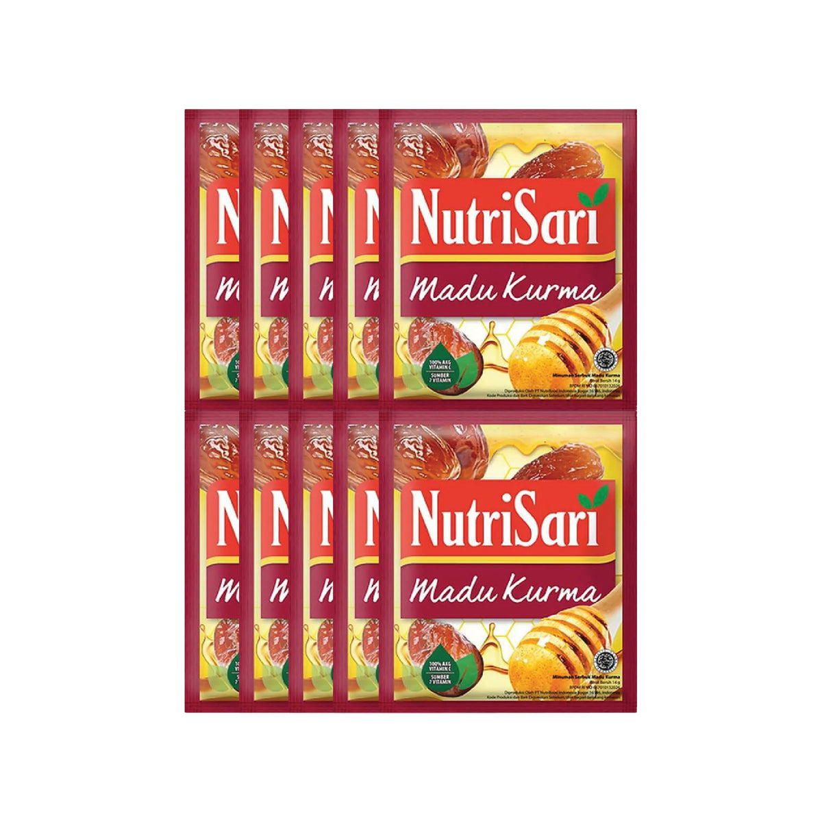 Nutrisari Passion Fruit Honey 10X14Gr