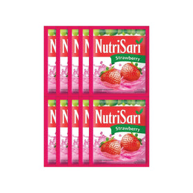 Nutrisari Sweet Strawberry Snacks 10X11Gr