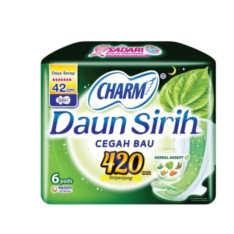 Charm Daun Sirih 42cm 6 Pads