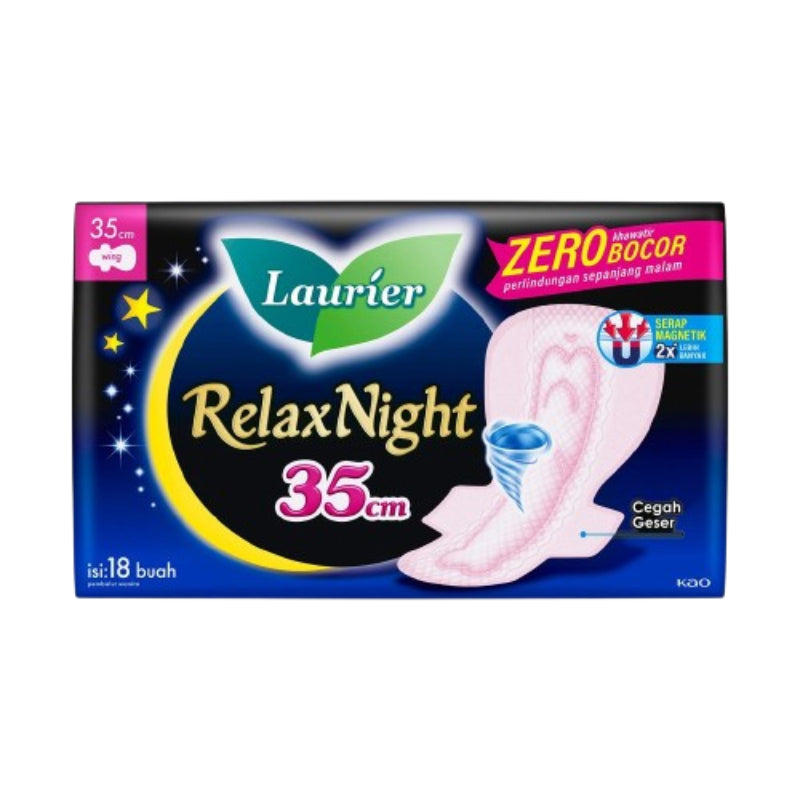 Laurier Relax Night 35cm 18 Pads