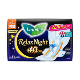 Laurier Relax Night 40cm 8 Pads