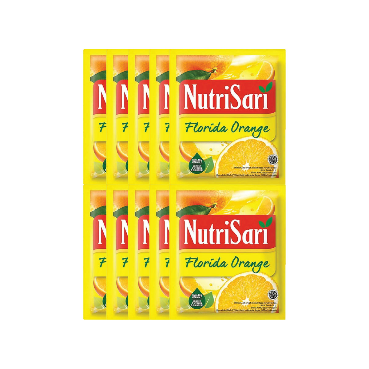 Nutrisari Florida Orange 10x14gr