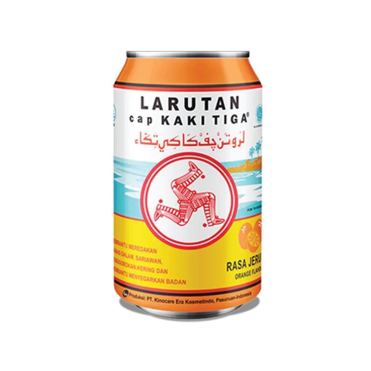 Larutan Cap kaki Tiga Orange 320ml