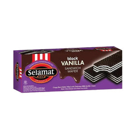 Selamat Wafer Blacl Vanilla 145gr