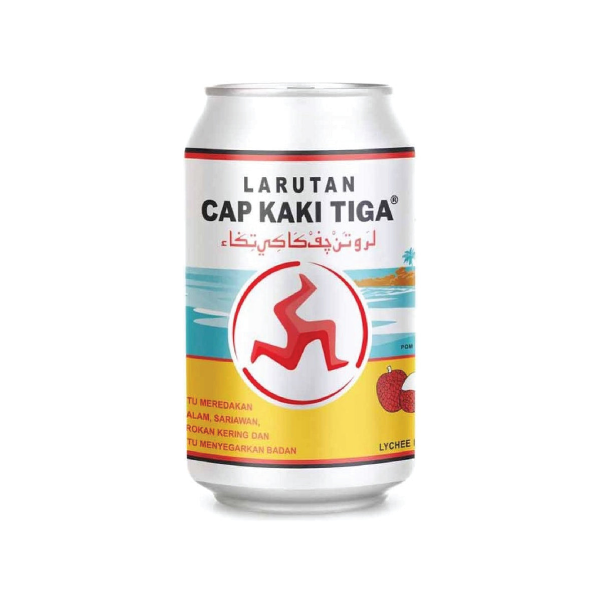 Larutan Cap kaki Tiga Lychee 320ml