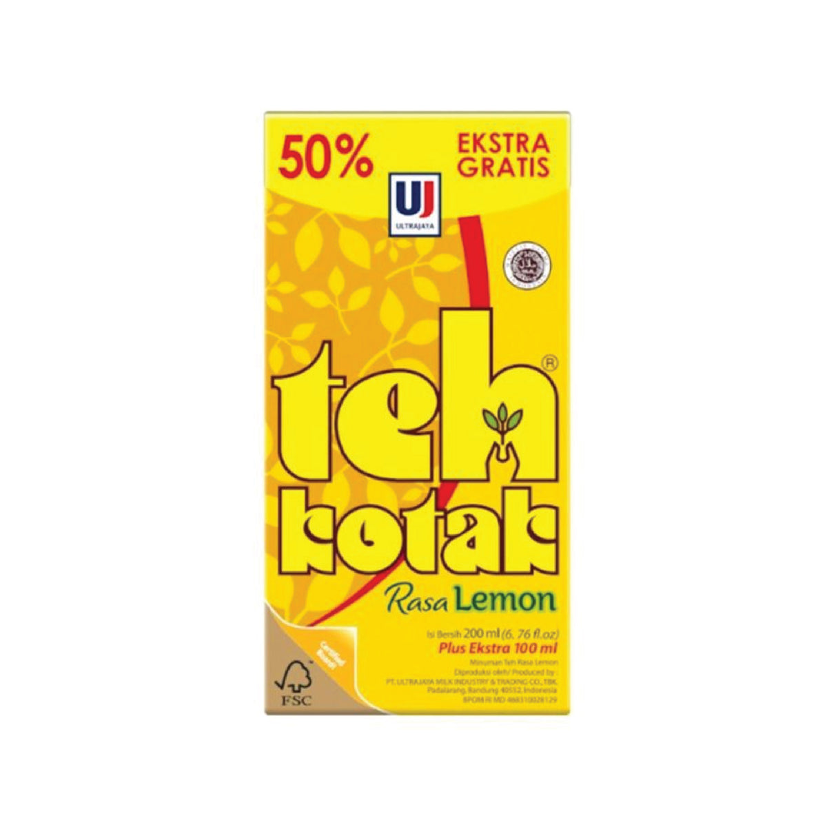 Teh Kotak Lemon 300ml