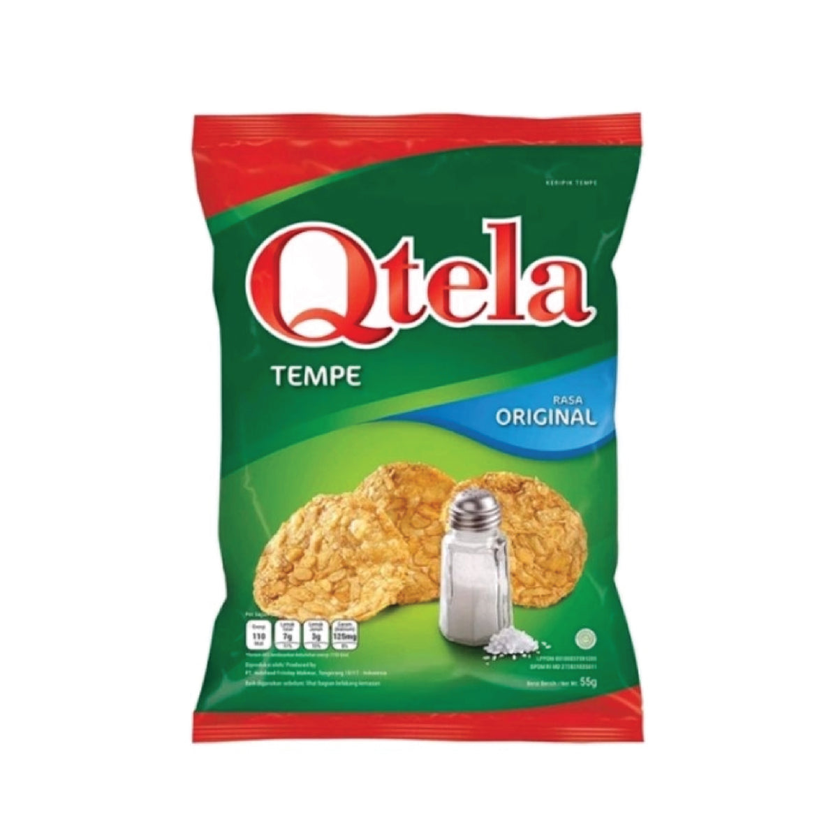 Qtela Singkong Ayam Lada Hitam  100gr