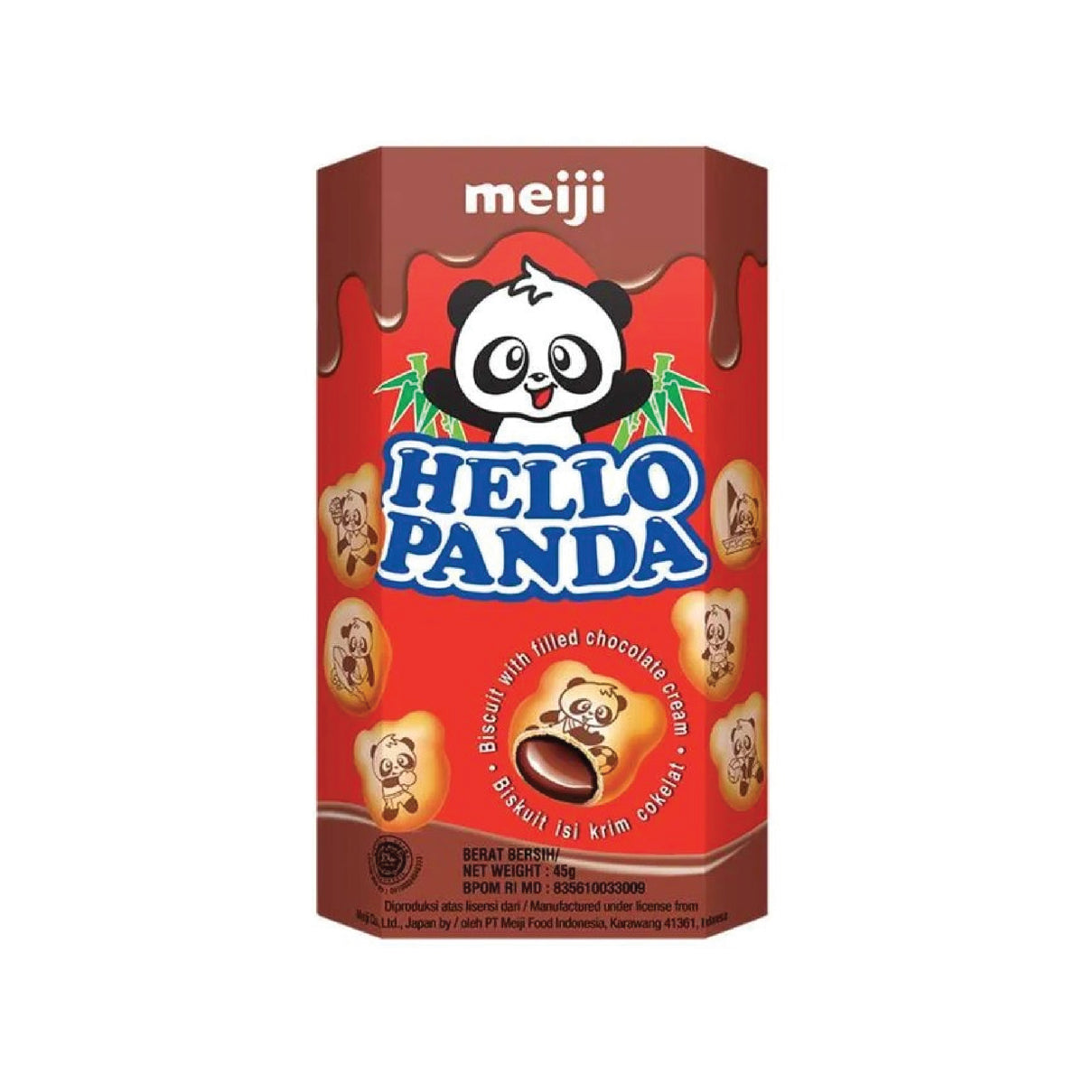 Meiji Hello Panda Milk 42gr