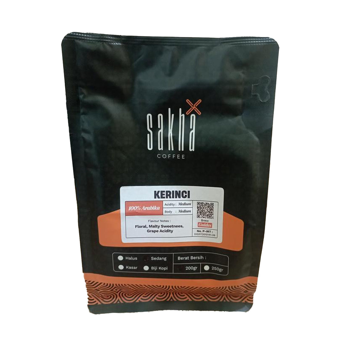 Arabika Kerinci Jambi Coffee Beans - 200 Gr