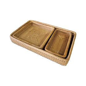 Rattan Tray 37 x 23 cm