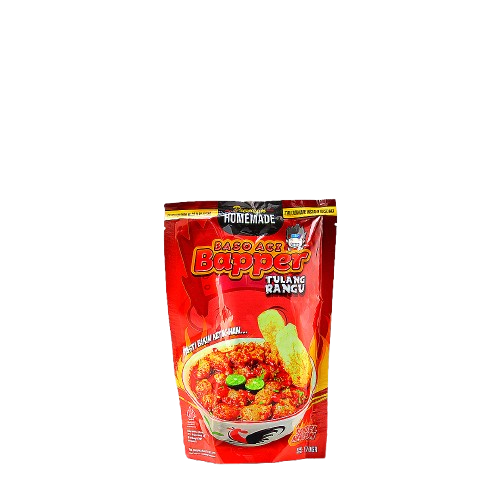 Baso aci Bapper tulang rangu sambel mercon