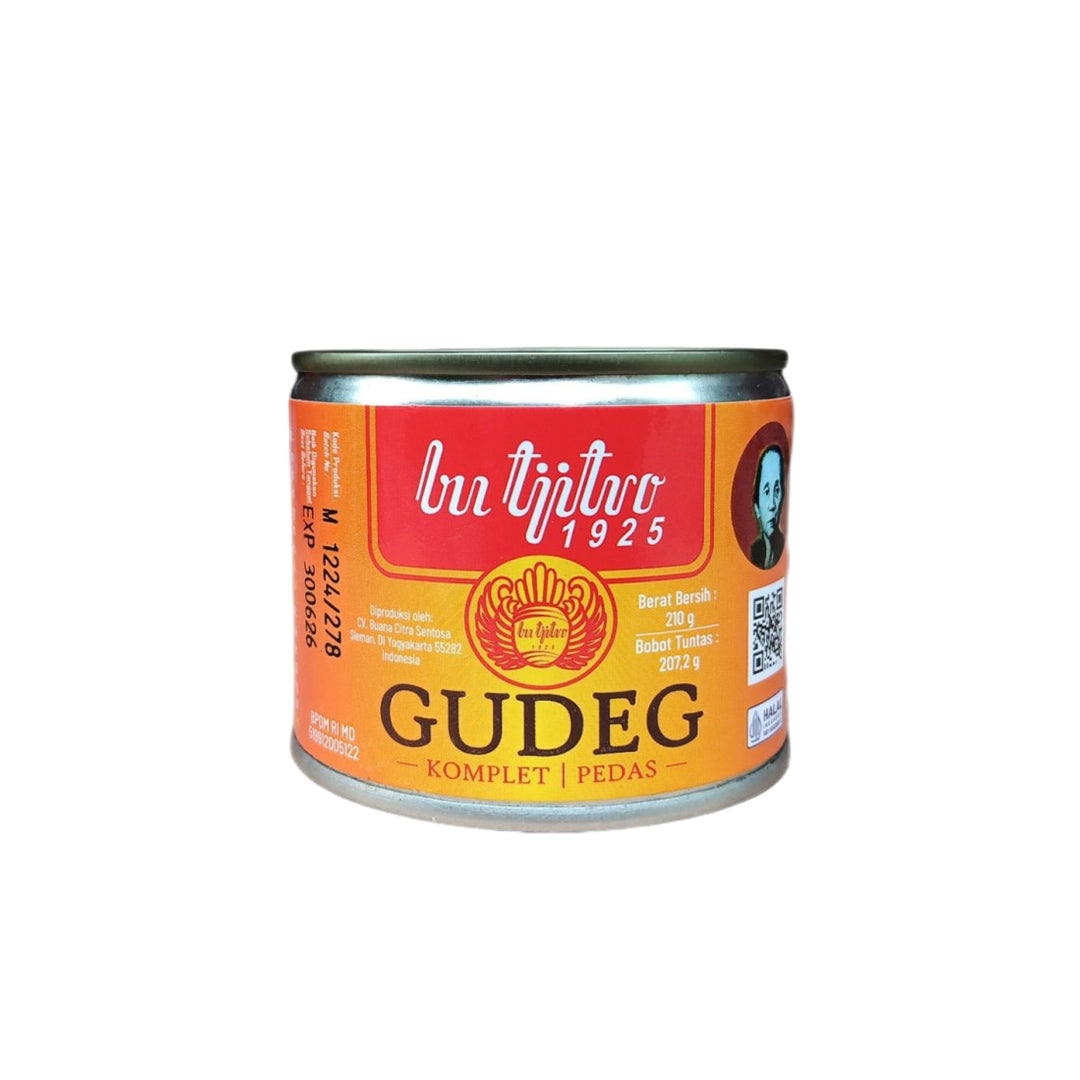 Bu Tjitro's Spicy Canned Gudeg