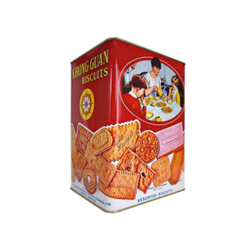 Khong Guan Asst Canned Red Biscuit 1600 Gr