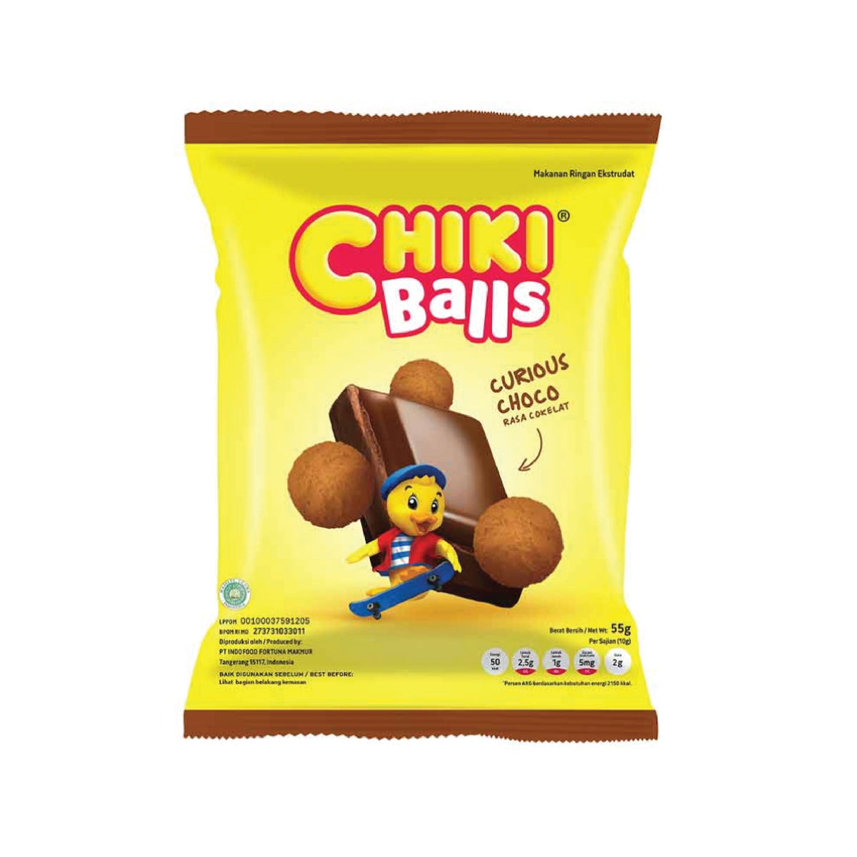 Chiki Balls Chocolate 55gr