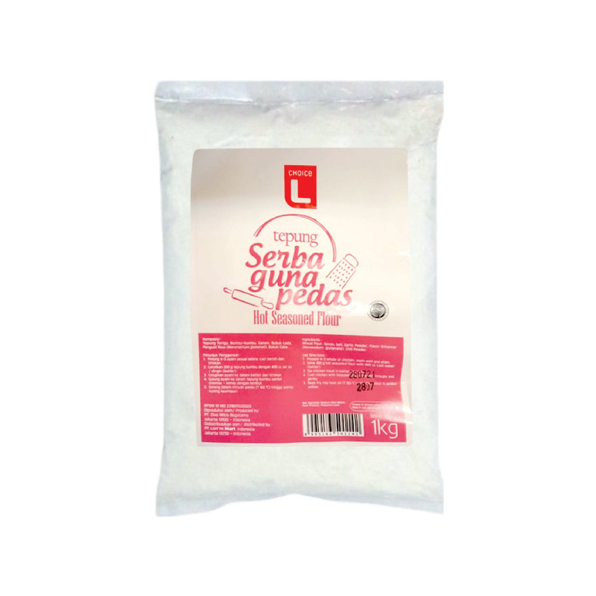 Choice L Spicy All Puose Seasoned Flour 1000 Gr