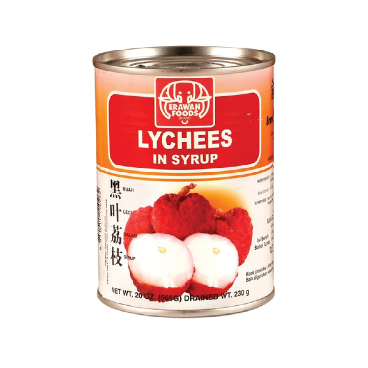 Erawan Lychee In Syrup 20 Oz