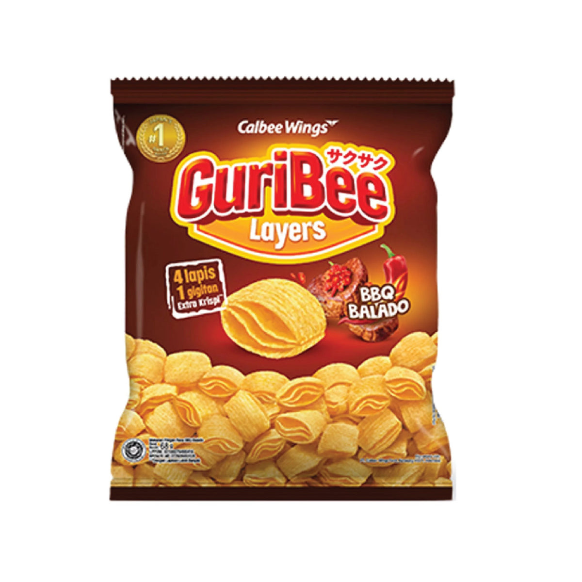 Guribee Bbq Balado 65gr