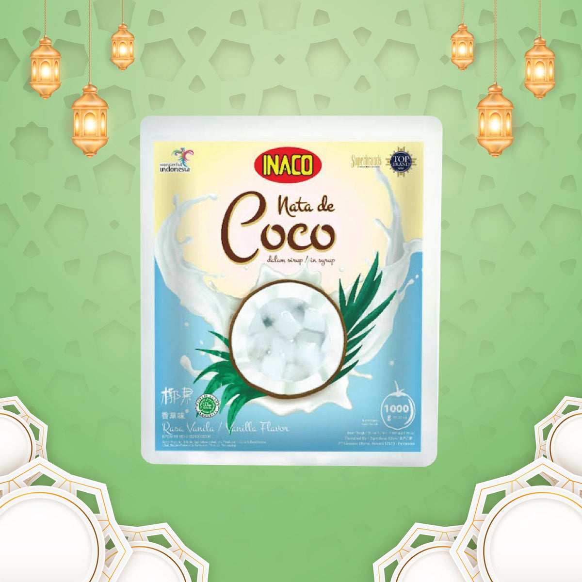 Inaco Nata De Coco 1000 gr