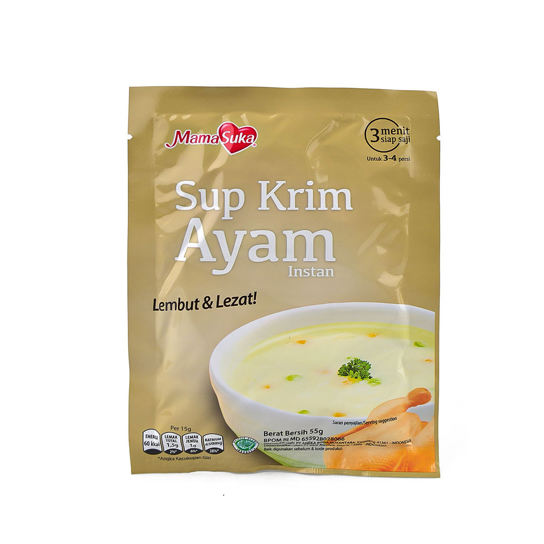 Mamasuka Chicken Cream Soup 55 Gr