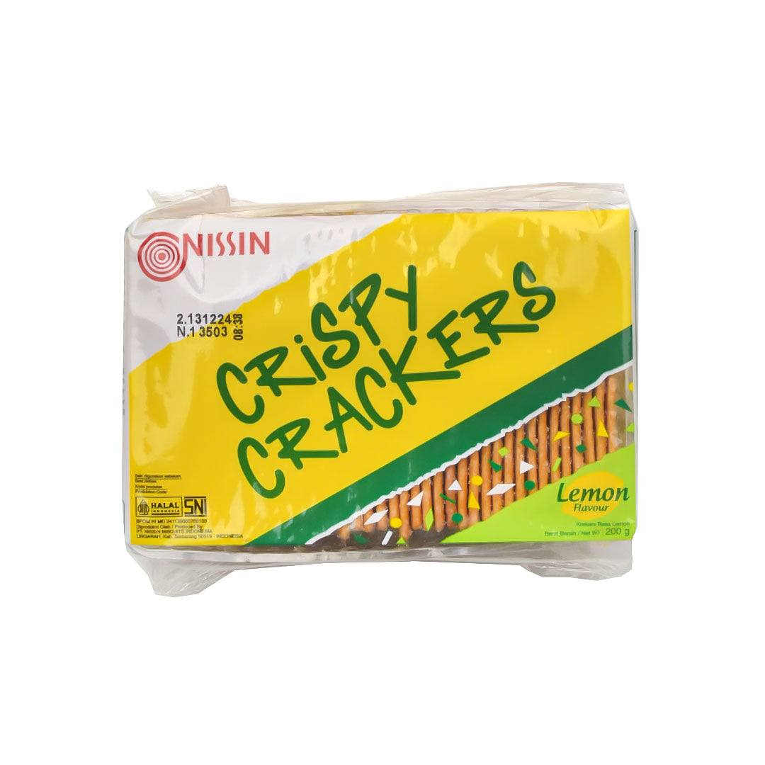 Nissin Crackers Crispy Lemon 200 Gr