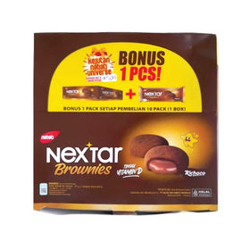 Nextar Brownies Choklat 10 X 34gr