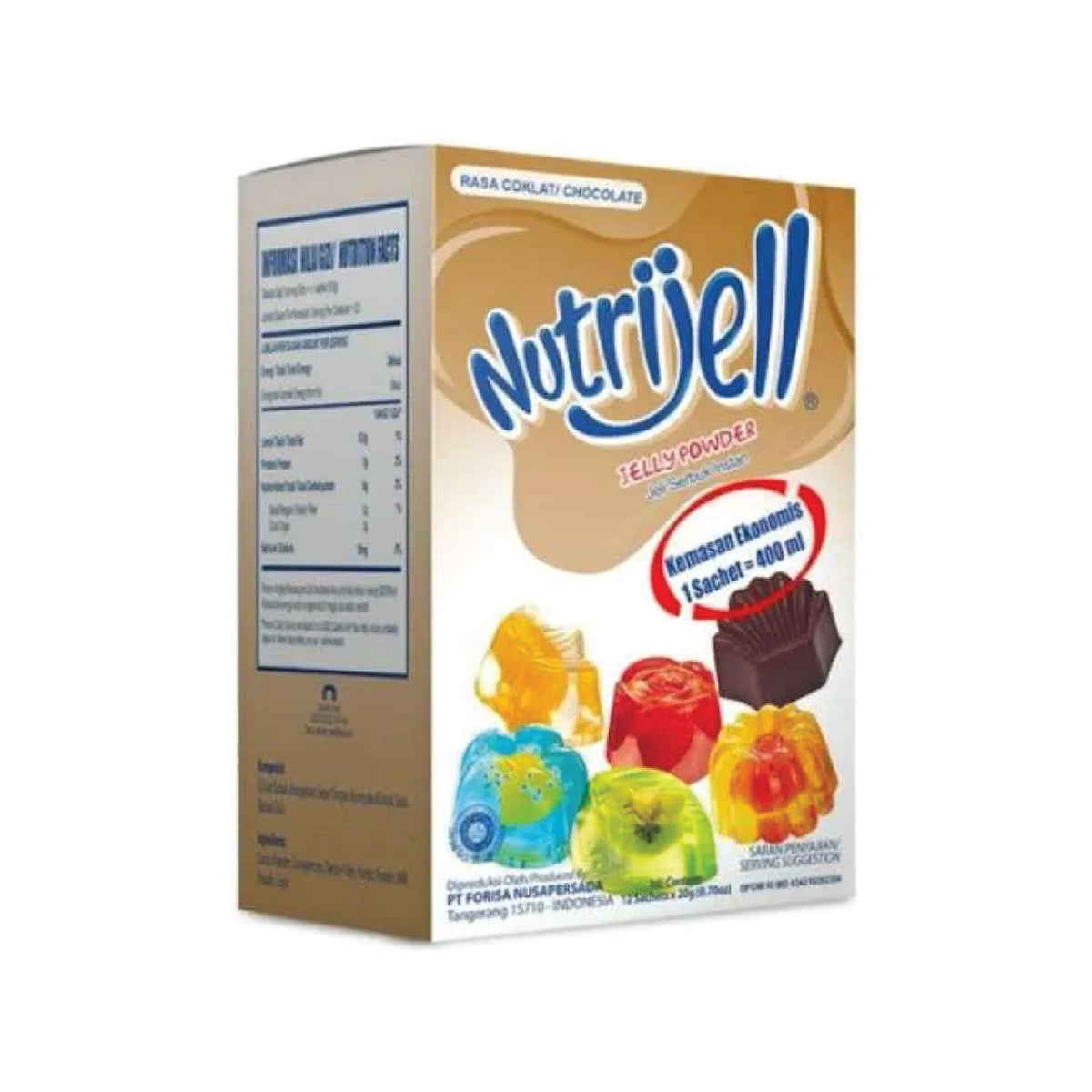 Nutrijel Ekonomis Coklat 12X20gr