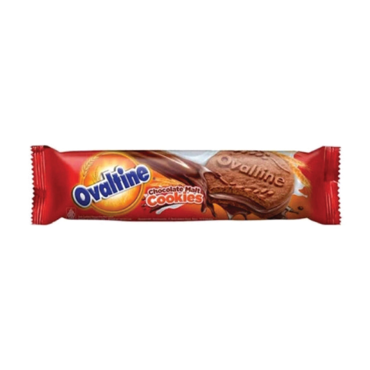 Ovaltine Chocolate Malt Cookies Roll 130gr