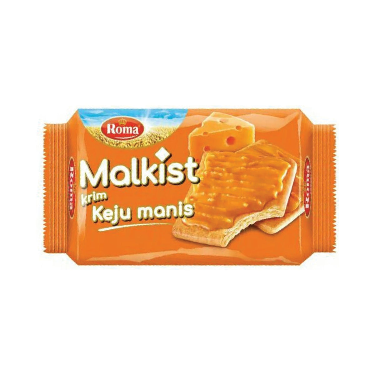 Roma Malkist Krim Keju Mns 90gr