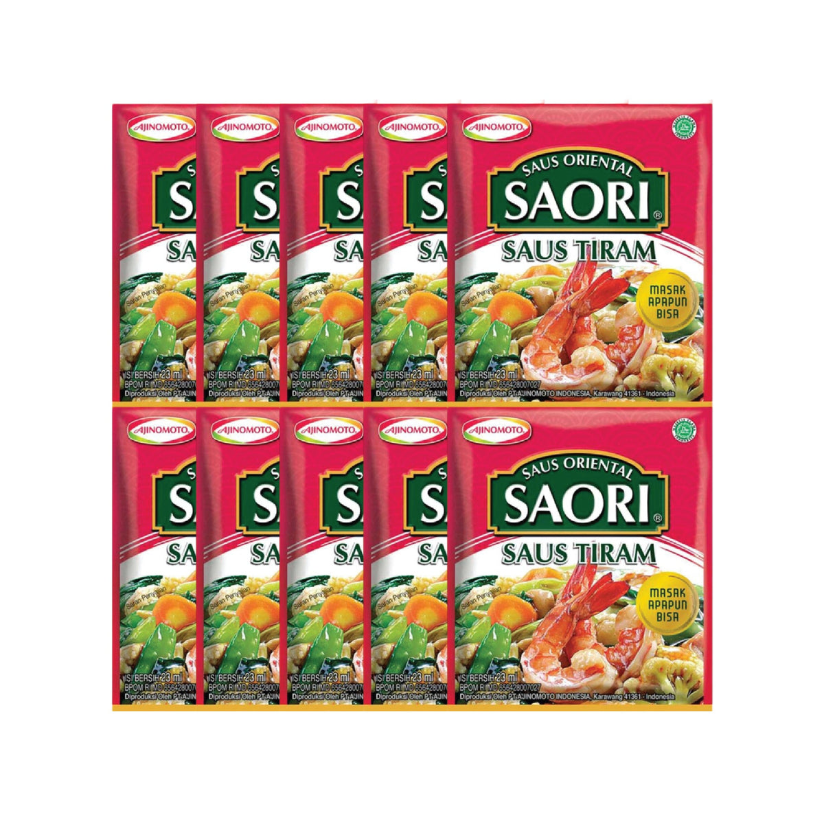 Saori Oyster Sauce Kelender 10 X 230 Gr