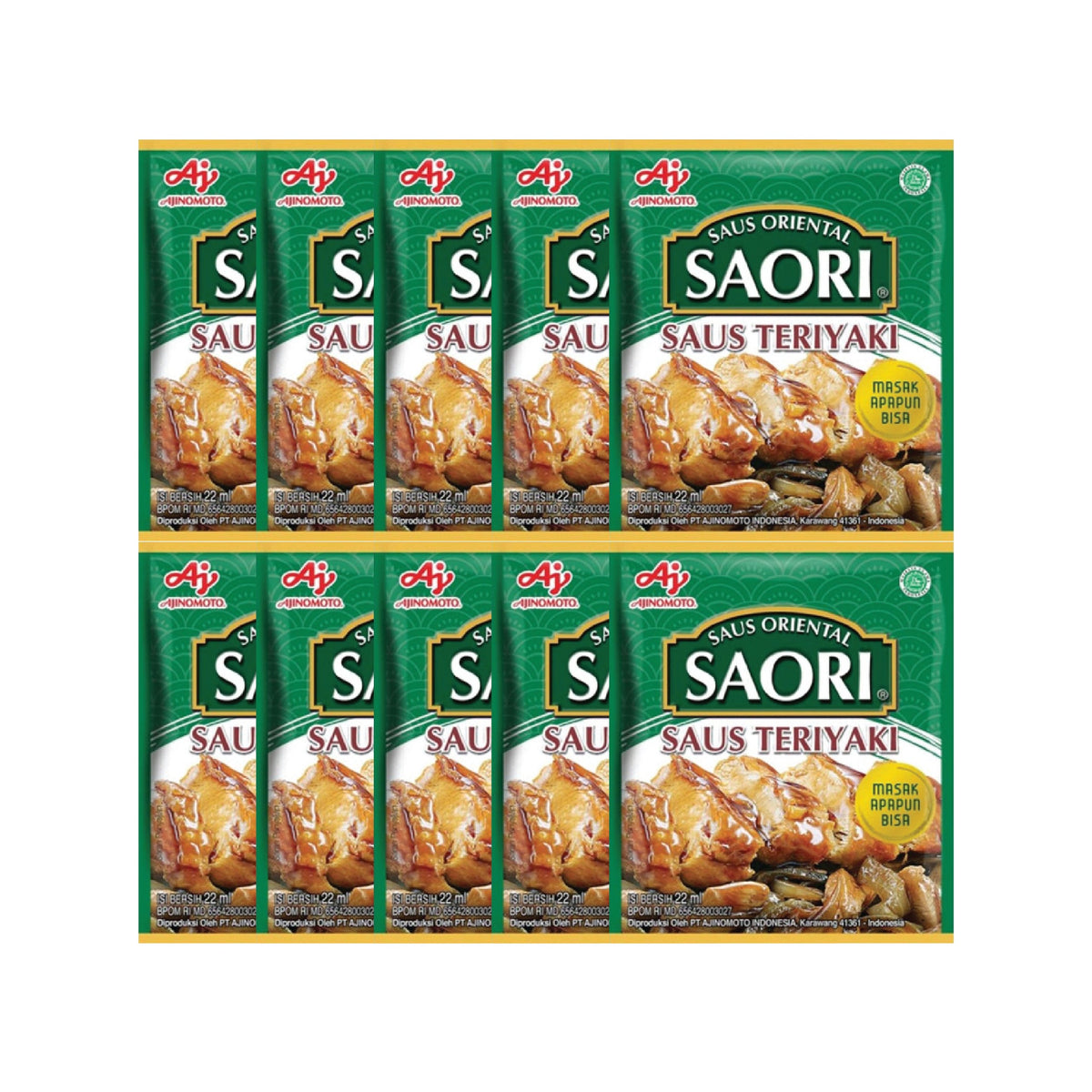 Saori Teriyaki Calendar 10 X 23 Gr