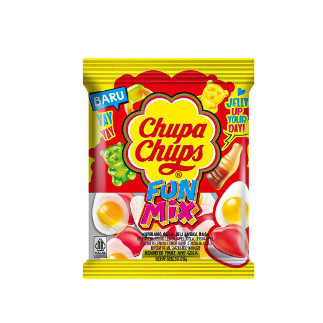 Chupa Chups Jelly Fun Mix 90 Gr