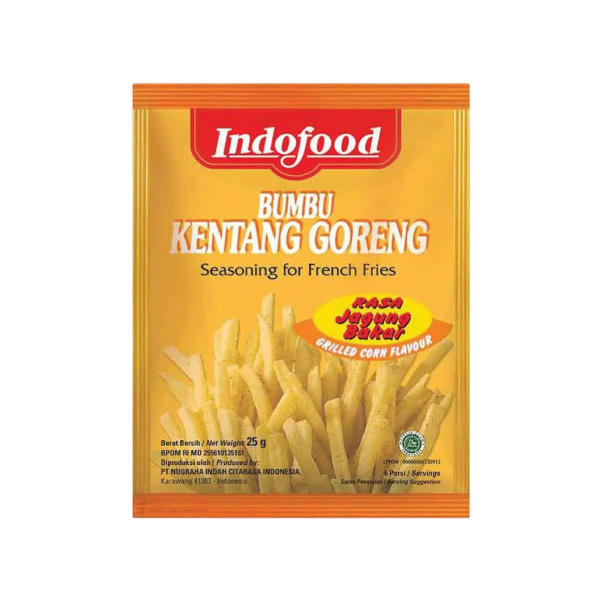 Indofood Bumbu Kentang g illed Corn 25 gr