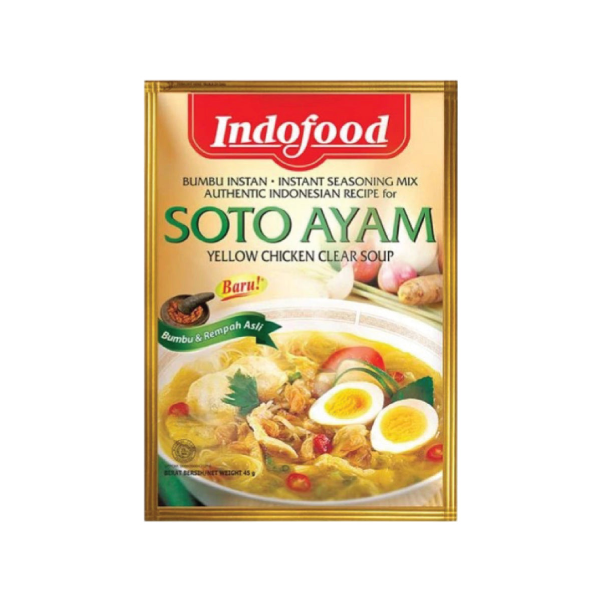 Indofood Instant Soto Ayam 45 gr