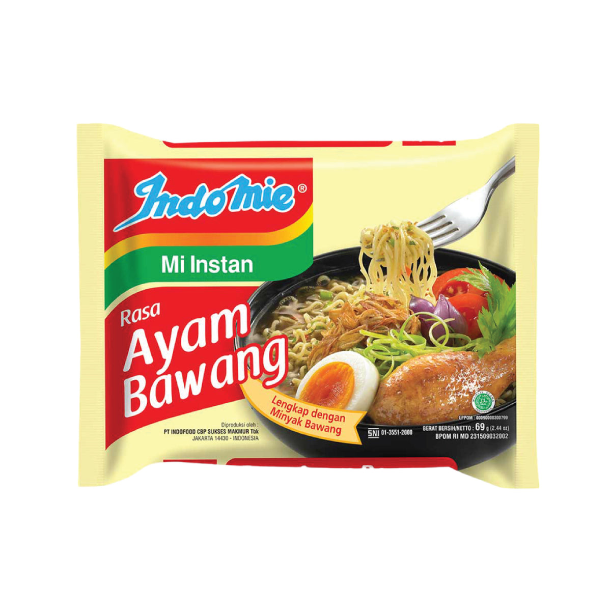 Indomie Mie Instant Ayam Bawang 69 gr