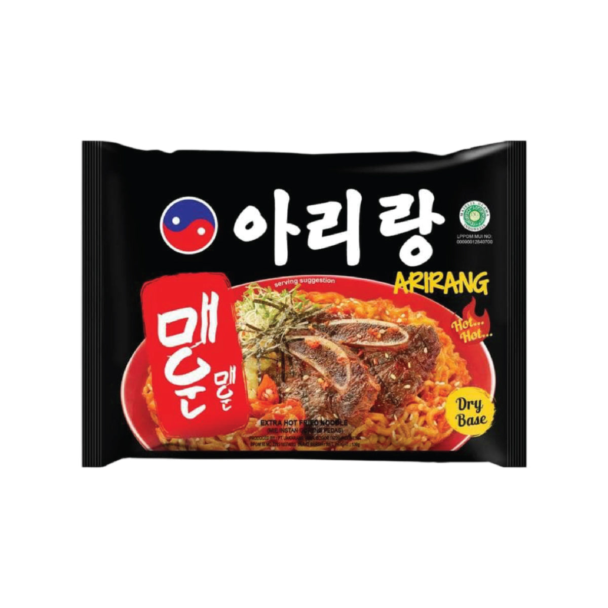 Arirang Hot Spicy Fried Noodle 130 gr