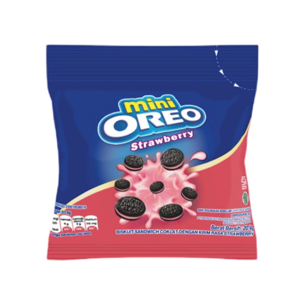 Mini Oreo Strawberry 20.4 gr