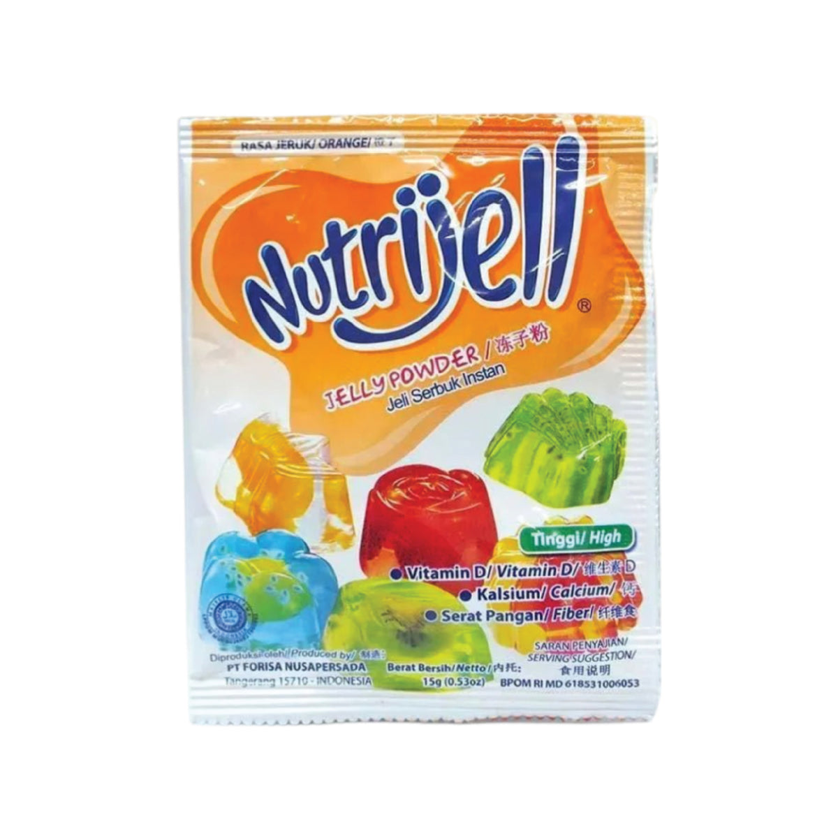 Nutrijell Orange 15 gr