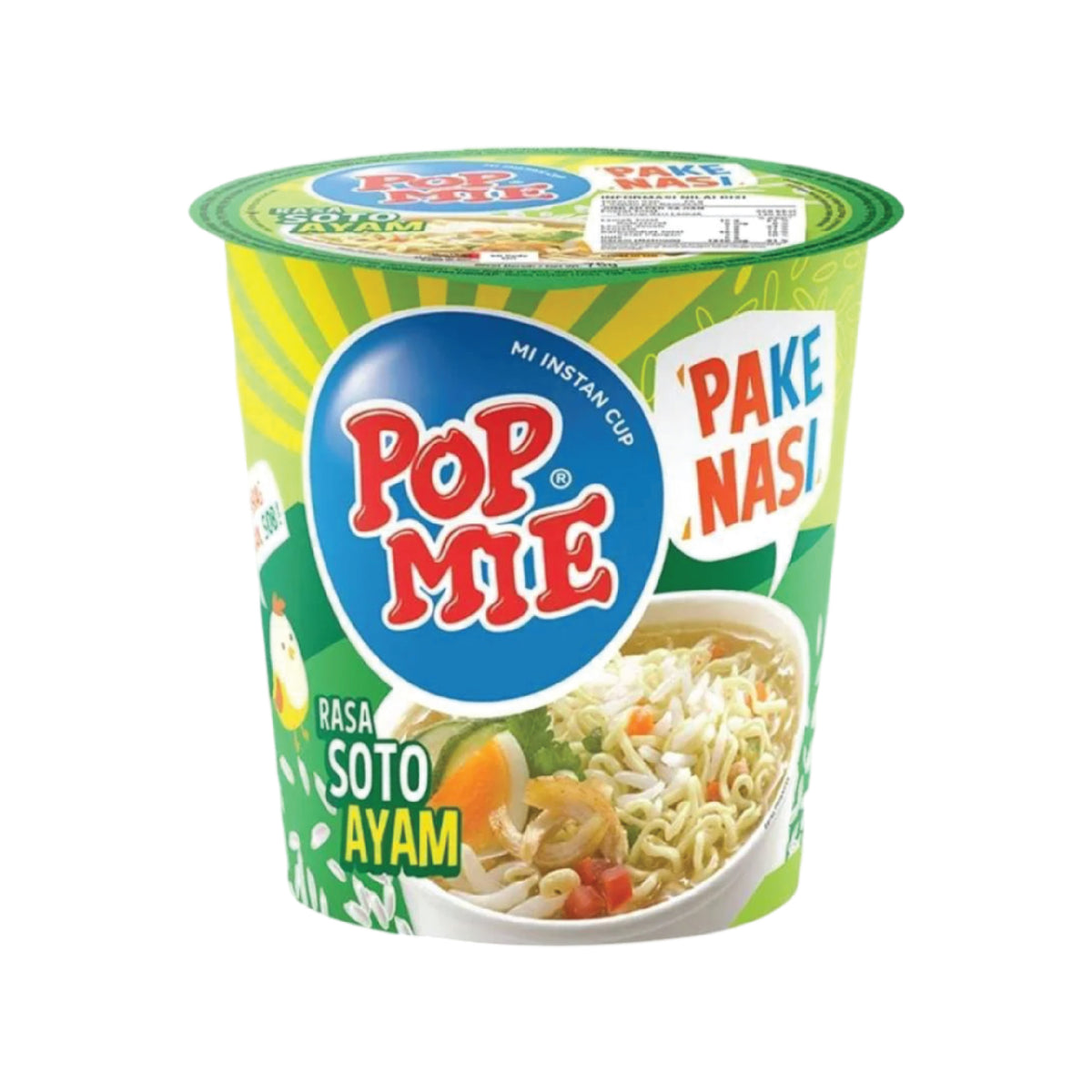 Pop Mie Soto Ayam Pakai Nasi 75 gr