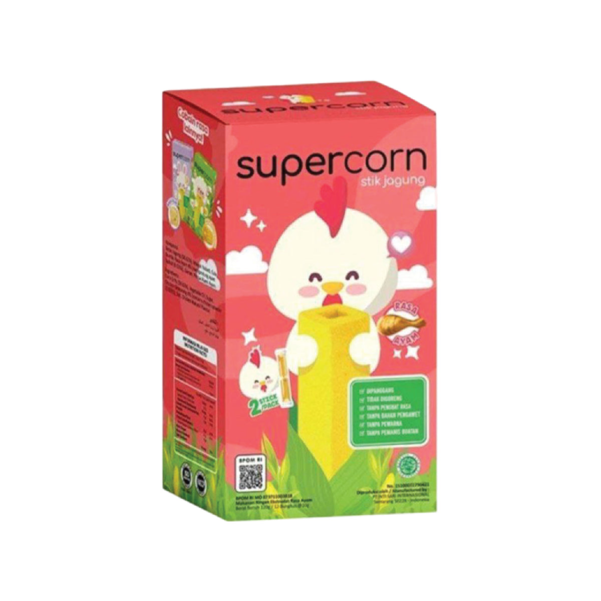 Supercorn Stik Jagung Rasa Ayam 10 gr