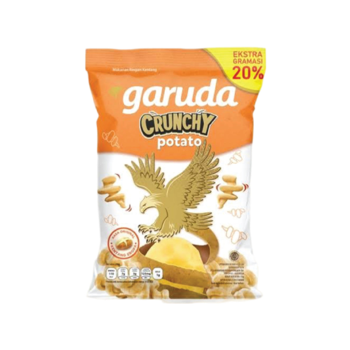 Garuda Crunchy Potato Kentang Eropa 54 gr