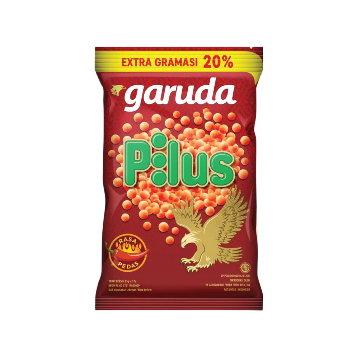 Garuda Pilus Pedas 95 gr