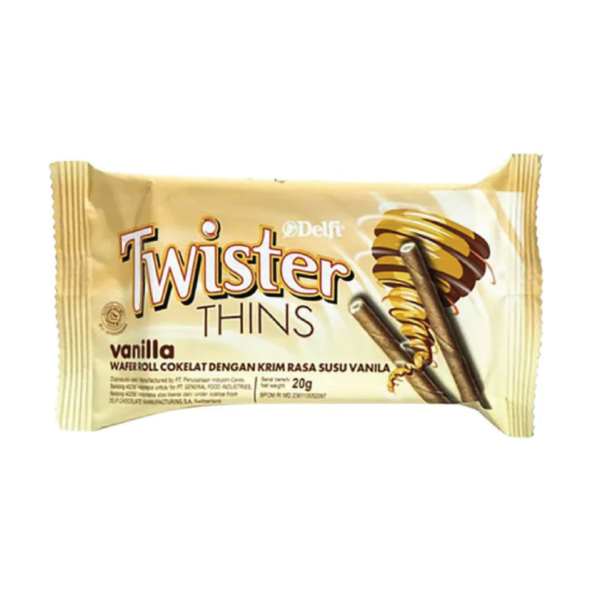 Twister Thin Vanilla 12 x 15gr