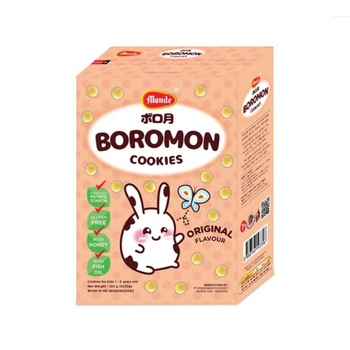 Boromon Cookies Original 6 x 20gr