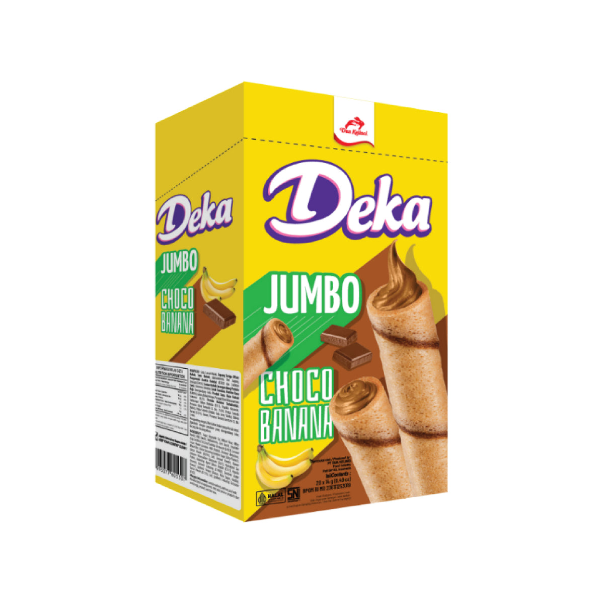 Deka Roll Jumbo Choco Banana 20x16gr