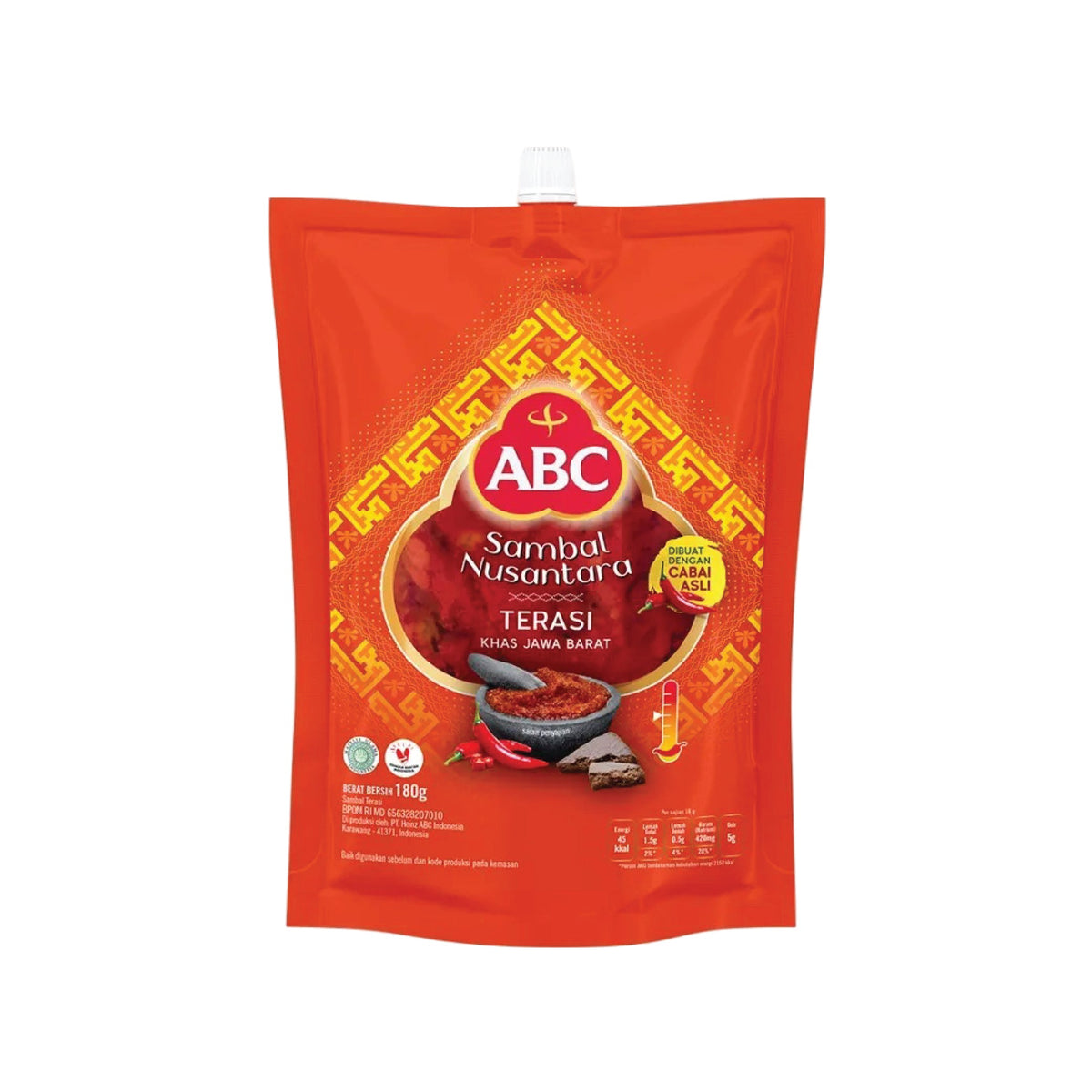 ABC Sambal Nusantara Terasi 180 gr