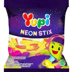 Yupi Neon Stix Mini  Bag 45gr